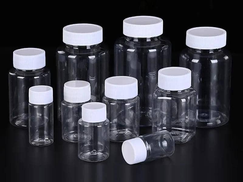Capsule Plastic Container (12pcs)